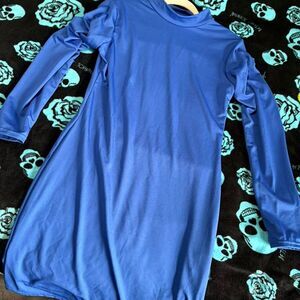 Shein Women's Blue and Purple Dress